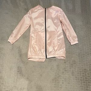 Zella kids pink rain jacket